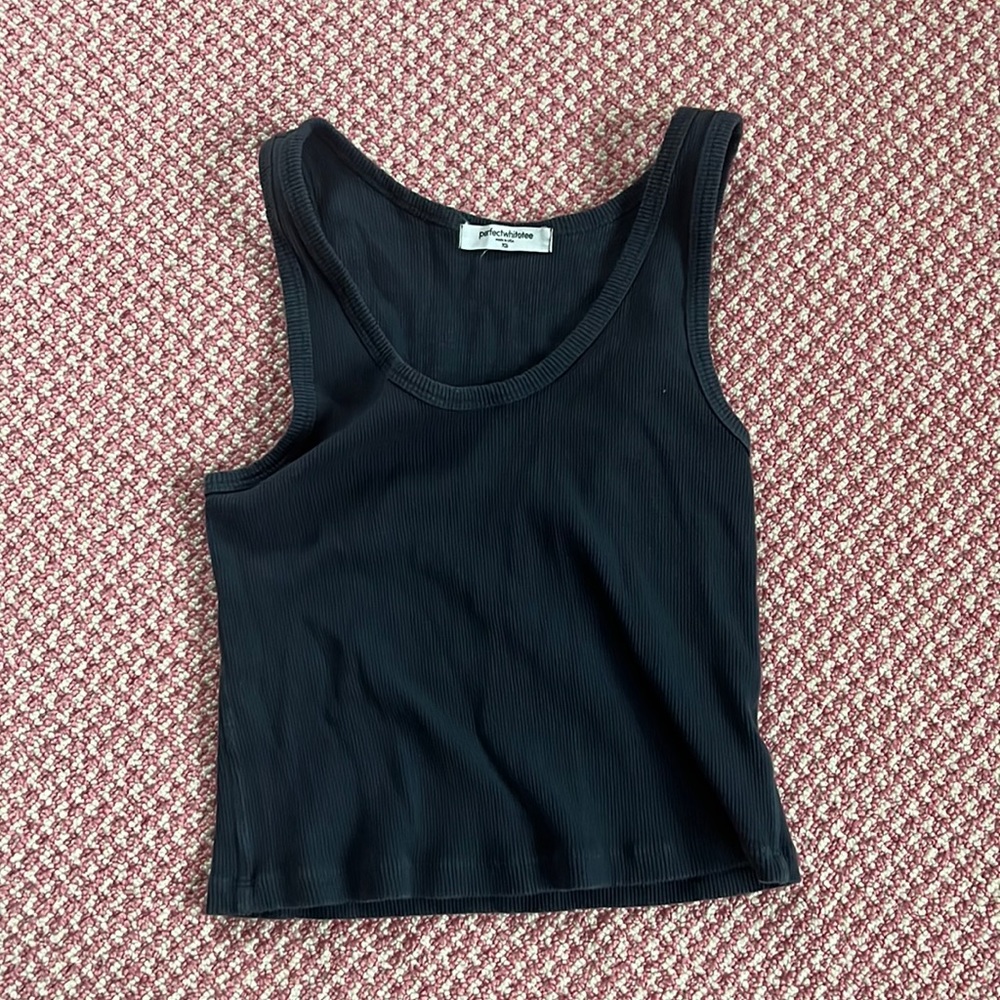 PERFECTWHITETEE Dark blue tank top XS